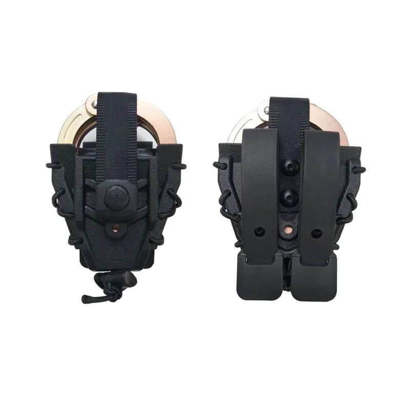 PA66 Nylon Tactical Molle Handcuff Pouch Bag Module Cuff Case Tactical Vest with Waist Quick Pull Out Pockets