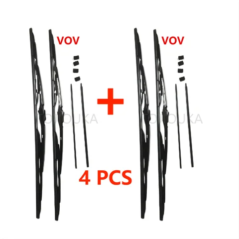 긴 스프레이 와이퍼 슬라이스 OE가 장착된 볼보 메르세데스-벤츠 트럭에 적합한 700MM의 4개 PCS 82485683 82485681 A 0018205445 82214988