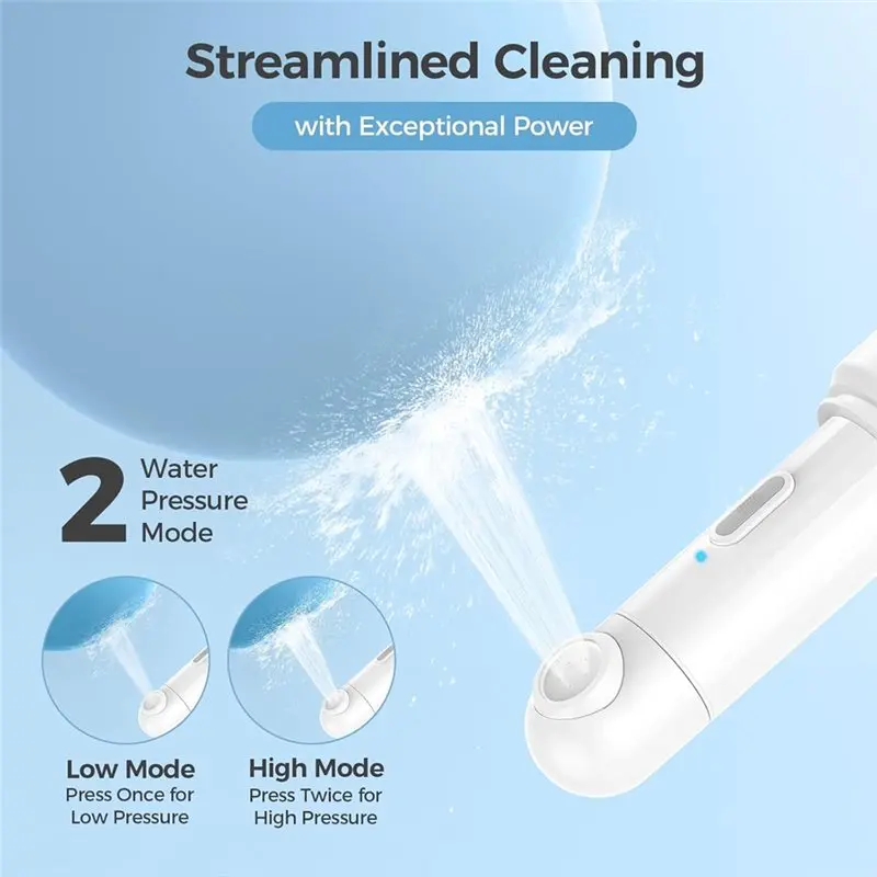 

SHGO-Rechargeable Electric Handheld Bidets For Travel, Portable Bidet With 2 Spray Modes-350 ML Capacity