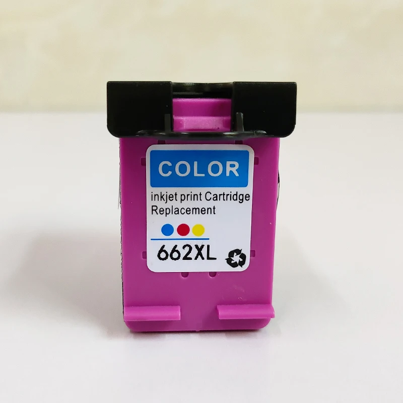 662 XL 662XL Ink Cartridge Remanufactured for HP662 for HP Deskjet 1015 1515 2515 2545 2645 3545 4510 4515 4516 4518 Inkjet