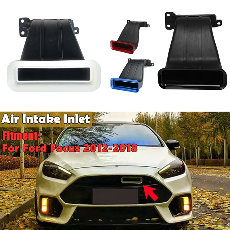 For Ford Focus Air Inlet Tuyere Intake RS ST Hatchback 4D Sedan 5D MK3 MK3.5 Car Modification 2012-2018