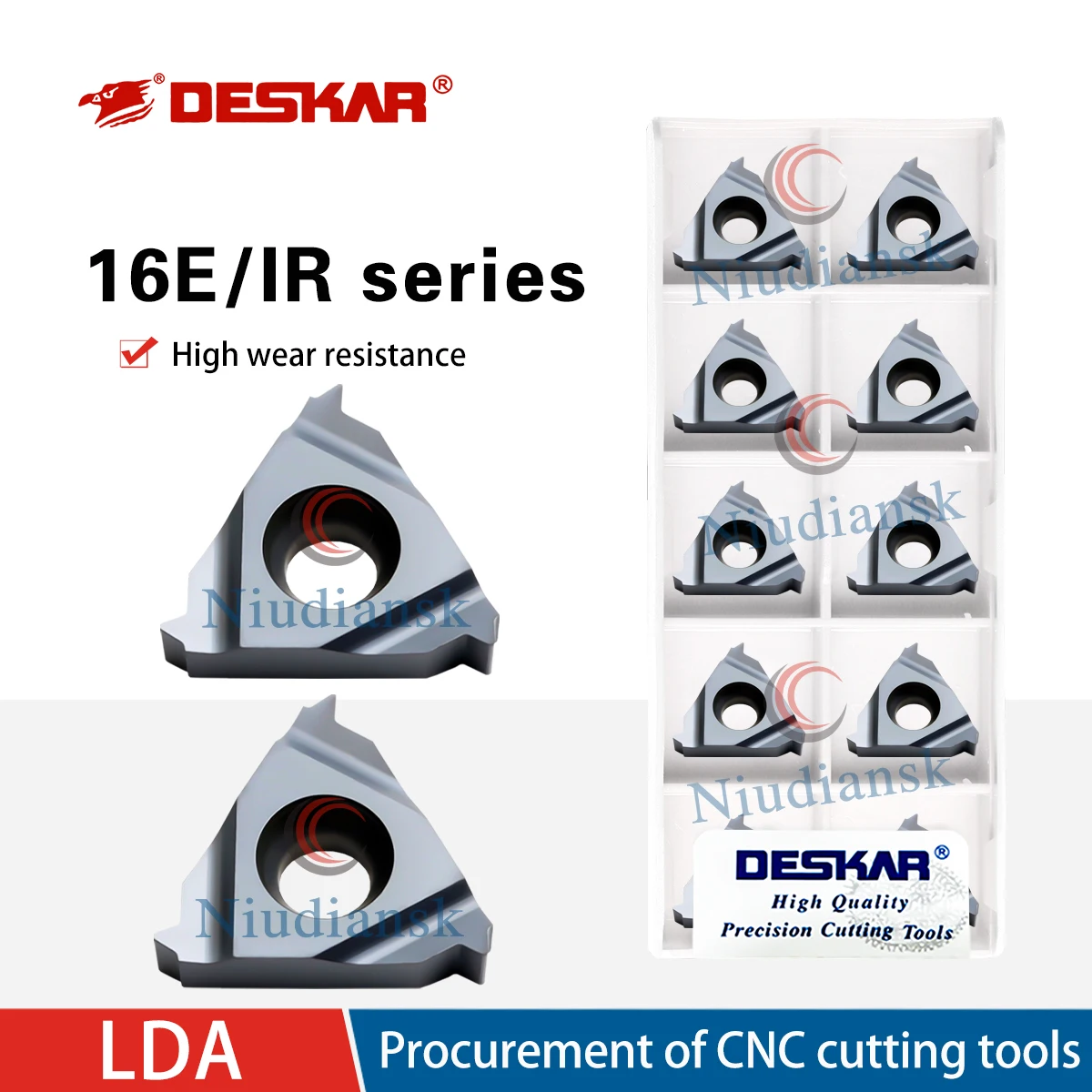 

Токарный станок с ЧПУ 16ER/16IR 8W 10W 12W 14W 18W 20W 24W LDA Инструмент для токарной обработки внутренней и внешней резьбы Универсальный Materia