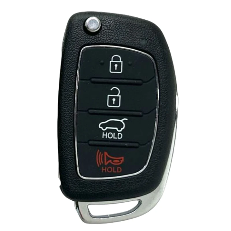 XIEAILI OEM 4Button Replacement Key Case Flip Folding Remote Key Shell For Hyundai IX35 I20 IX45 Solaris Tucson I20 Santa Fe