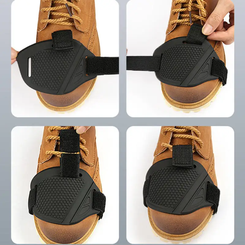 Picture 5: Riding Hanging Gear Protective Cover Motorcycle Shift Shoeshine Rubber Protective Cover Elasticized Shift Lever Shoe Protector