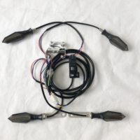 48v 60v E Bike Scooter Turning Signal Light Motorcycle Flasher Indicator Light Blinker Trail Brake Light