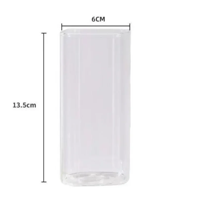 400ML Coffee Cup High Borosilicate Heat Resistant Glass Cup Transparent Milk Tea Juice Cup Coffee Mug Home Bar Drinkware Gifts