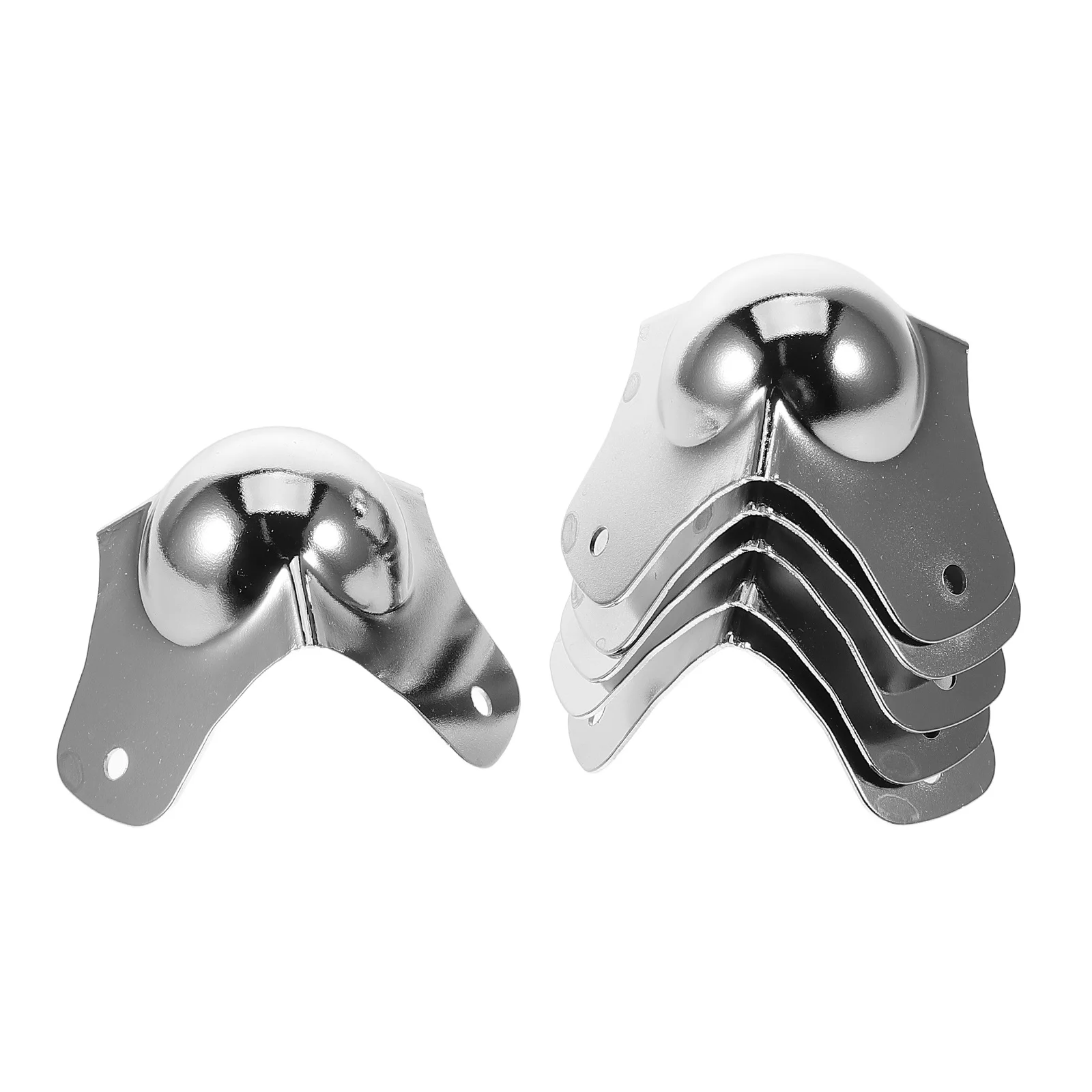 

6pcs Silver Ball Corner Guards For Silver Edge Guard Furniture Cabinet Speaker Durable Universal Edge Protectors