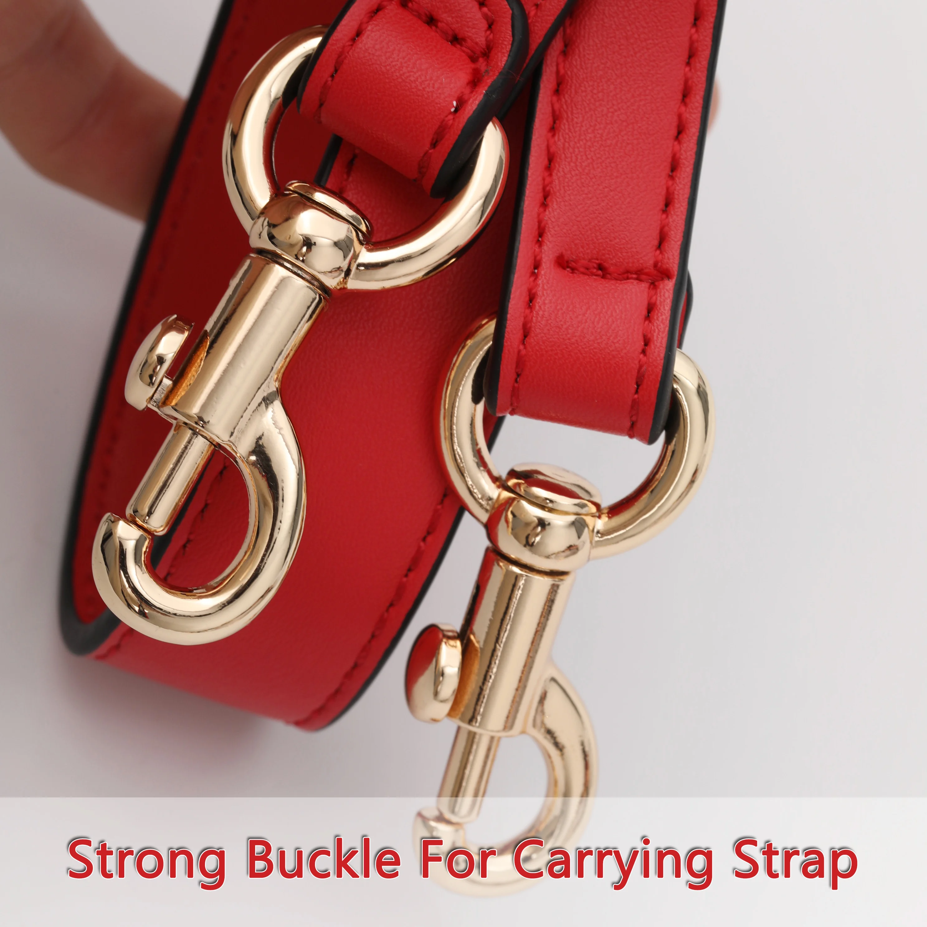 100% Genuine Leather Short Bag Strap Shoulder Strap 36/49/65CM Accessories For Handbags Armpit Bag Hand Carry Replacement Belt