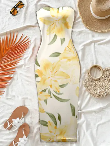 8 best sales महिलाओं की मिडी ड्रेस - №8