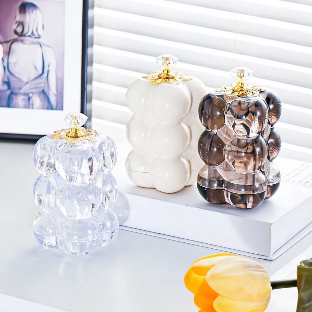 

Durable Elegant Toothpick Box Plastic Dustproof Dental Floss Storage Container Stylish Portable Desk Toothpick Holder Home