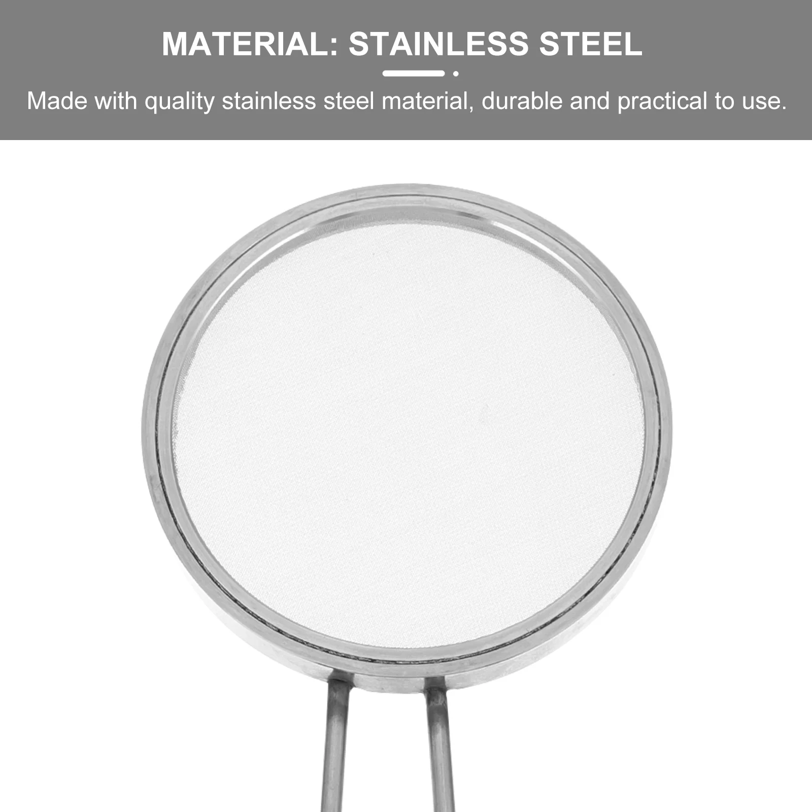 

150 Mesh Stainless Steel Cell Strainer Durable Laboratory Test Sieve for Cell Suspension Preparation Experiment Tool