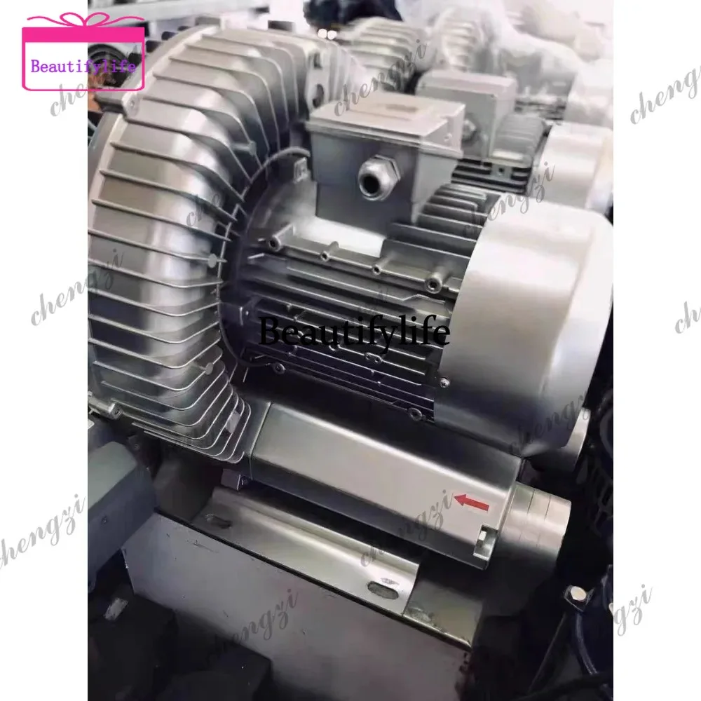 Ventilateur vortex haute pression a55, pompe à air vortex pour oxygénation, turbine 220v, souffleur industriel à forte aspiration