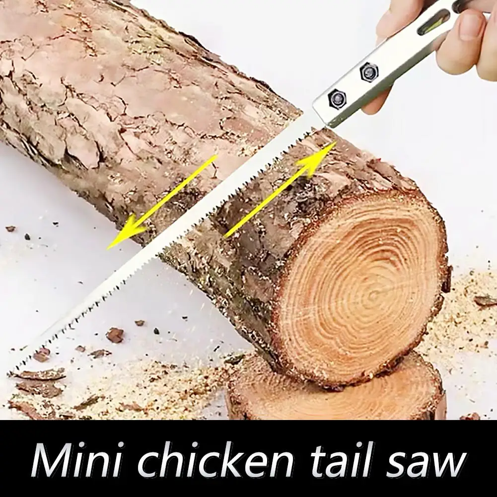 Mini Handsaw Garden Saw 55 Steel Saw Tools Woodworking Saw 14.17inch Convenient For Wall Panel Bending