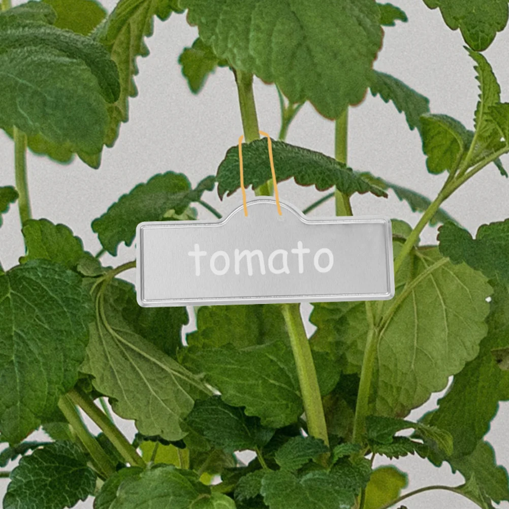 

10Pcs Plant Marker Aluminum Labels Lightweight Metal Plant Tags for Garden Flowers Nursery Tree Greenhouse Outdoor