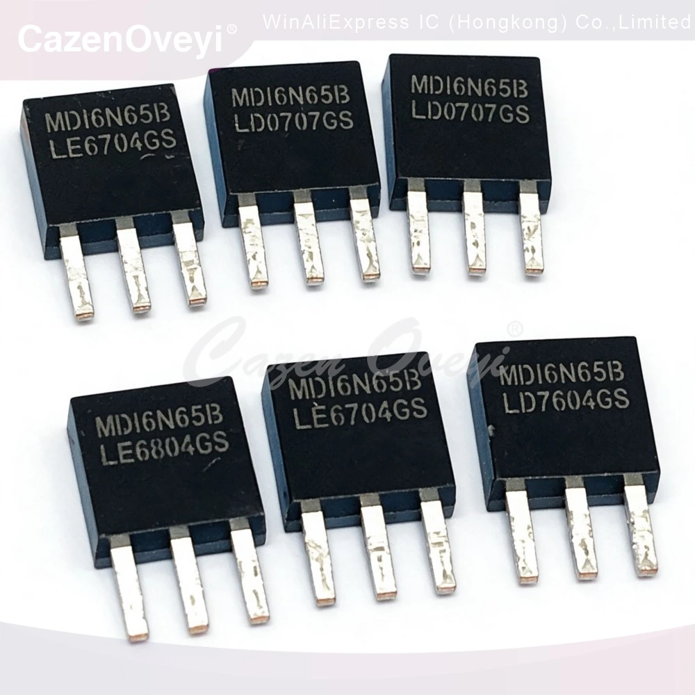 5PCS MDI6N65B 650V 6A K4145 2SK4145 60V 80A 2SK2184 K2184 RFU20TF5S STTH5R06FP 600V 5A FQP5N20L 200V 4.5A