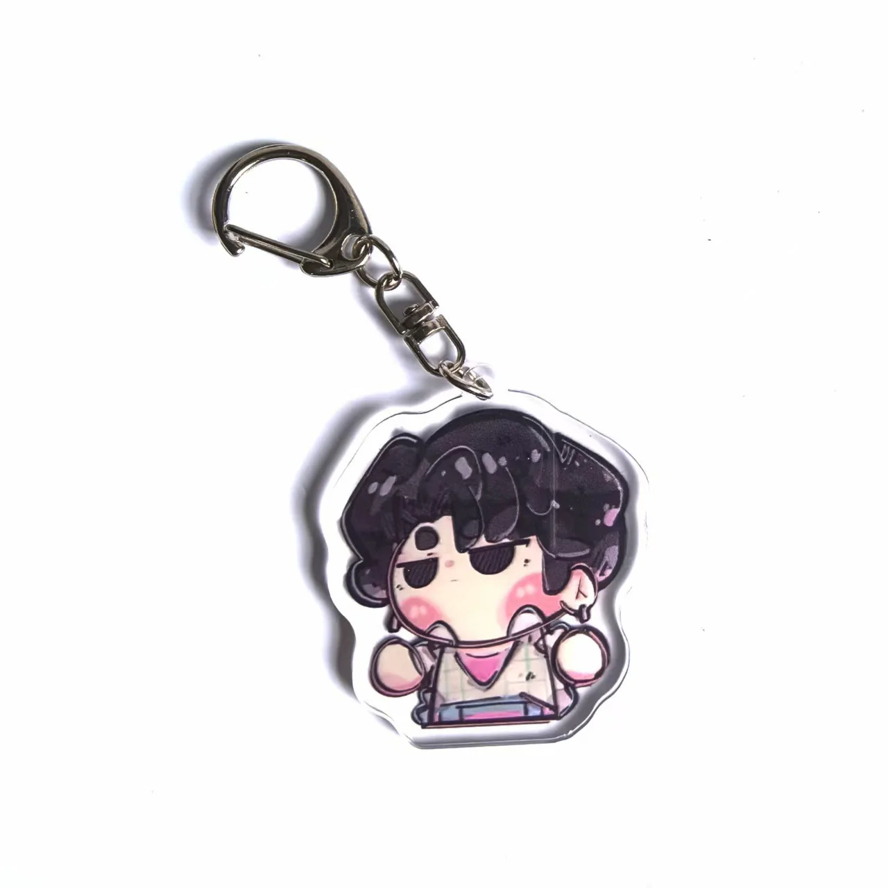 Kpop Demon Hunter Girl Group Keychain Acrylic Pendant Backpack Accessory Cute Decor High Value Small Gift for Fans Merchandise