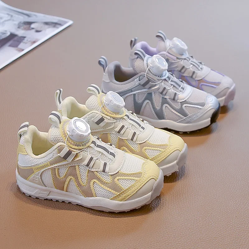 

2025 Children's Casual Shoes for Men and Women Autumn New Korean Soft soled Anti slip Fashion Outdoor Sports Shoes