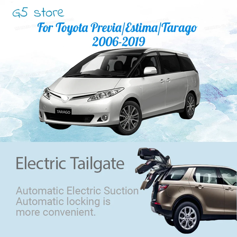 

Modification of Anti-pinch Electric Tailgate: Automatic Trunk of Vehicle For Toyota Previa/Estima/Tarago 2006-2019