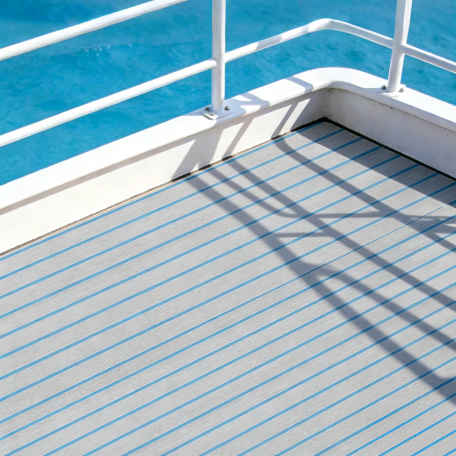 

Eva Boat Flooring, 240 * 60cm Foam Self-Adhesive Marine Non-Slip Mat for Boat Decks, Motorhomes Yachts Garden Flooring Stairs