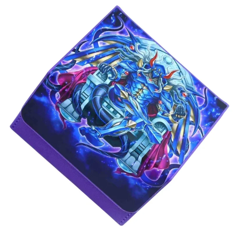 Yu-Gi-Oh! Card Case DDD Deviser King Deus Machinex Diy High Quality Leather Action Toy Figures Anime Game Collection Storage Box