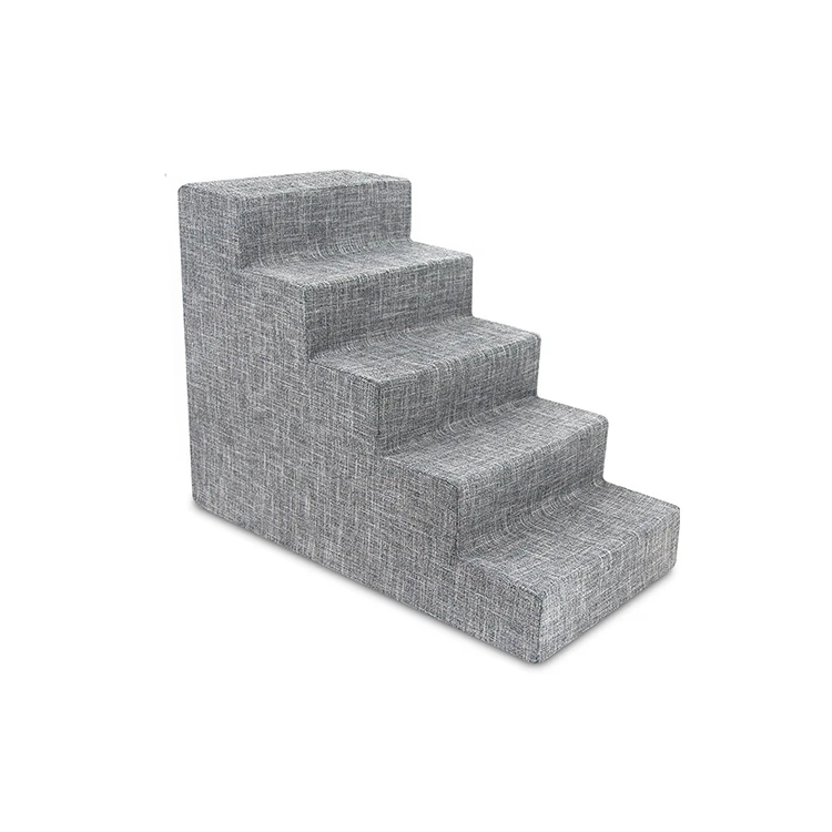 Pet Stairs For Tall Bed Foam Pet Steps 3/4 Steps Dog Cat Animal Ramp Pet Dog Steps Stairs