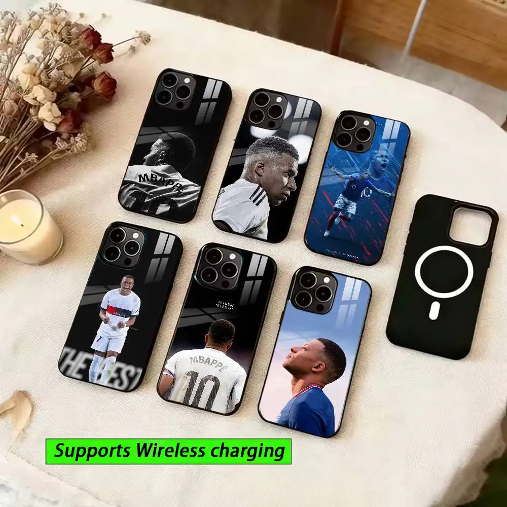 

Legendary Star Mbappé Phone Case For iPhone Magnetic 15,16,17,14,13,12,11 Plus,Pro with Wireless Charging