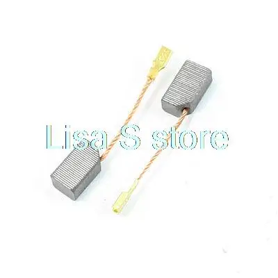 2 Pcs Motor Carbon Brushes 13mm x 8mm x 6mm for Dewalt 100 Angle Grinder