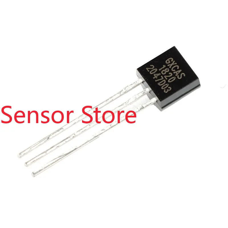 5PCS Original GX1820 TO-92 Programmable Resolution Single Bus Temperature Sensor Chip ± 0.4 ℃