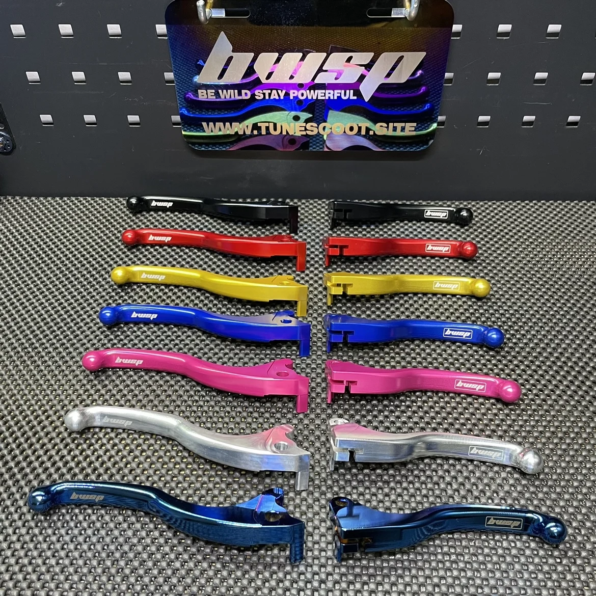 Dio50 Brake Levers Bwsp Billet Aluminum Handles Dio Racing Parts