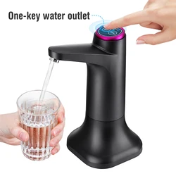 Botella con bomba de agua, dispensador de agua automático, bomba de agua eléctrica, Mini dispensador de agua, botella eléctrica, dispensador de bebidas de cocina