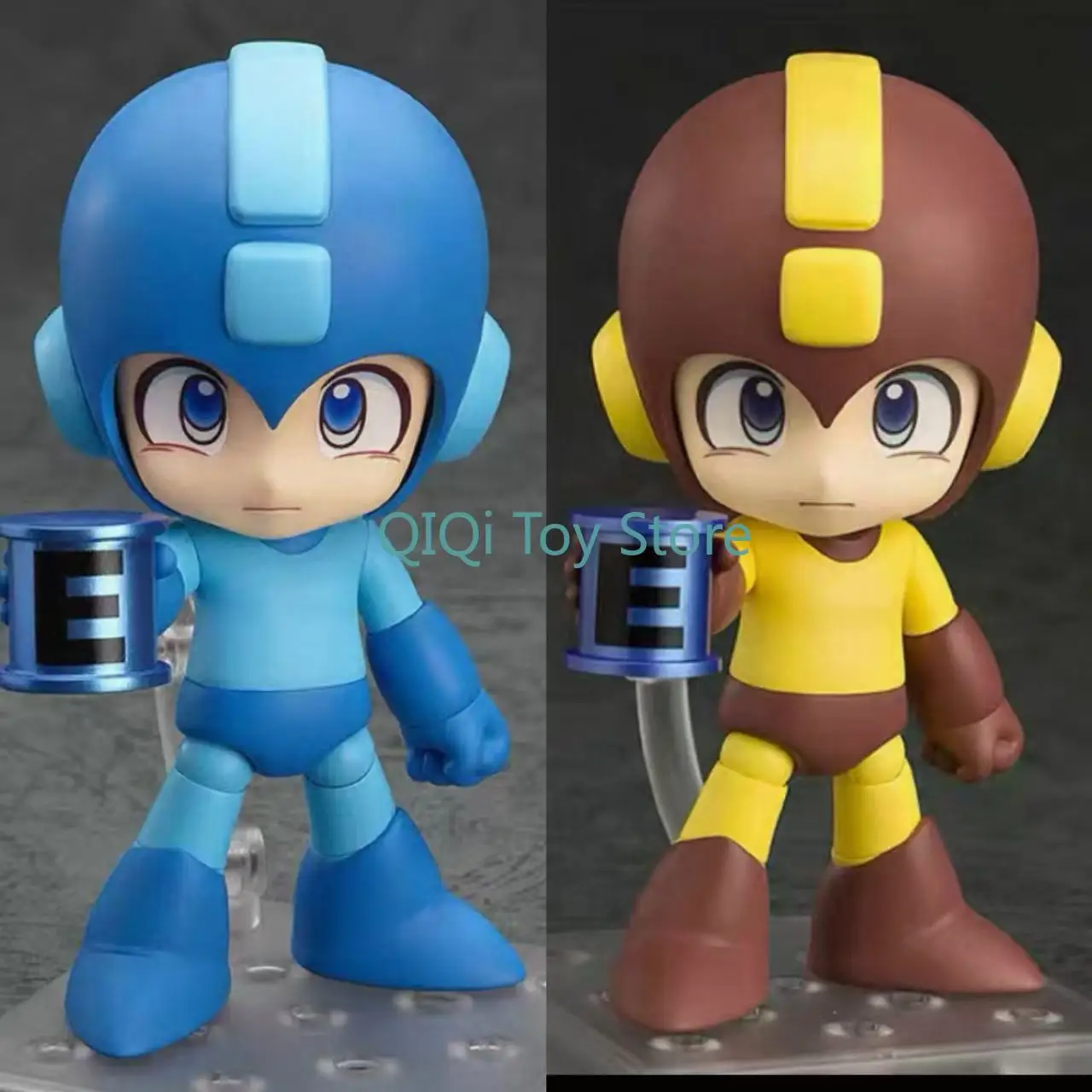 

In Stock Mega Man can do hands-on doll doll model ornament Q version clay man peripheral high-quality version