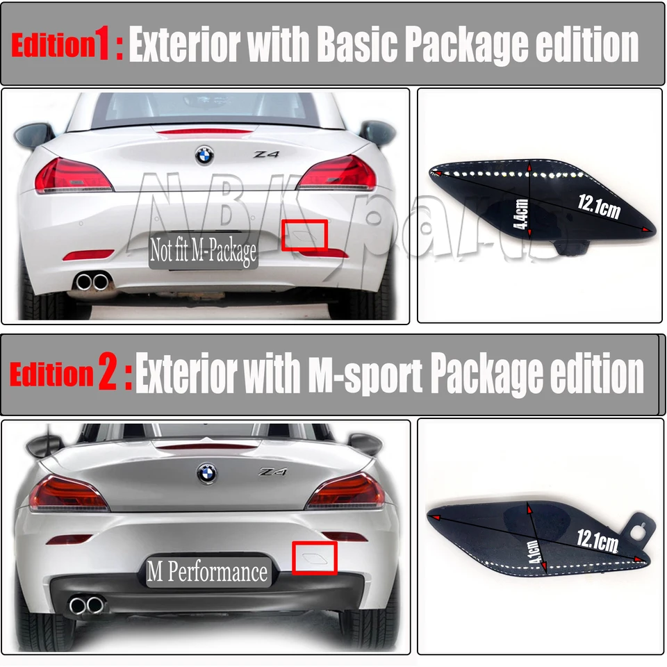 Fit 10-16 BMW Z4 M-SPORT E89 18i 20i 23i 28i 30i 35i 35is Roadster