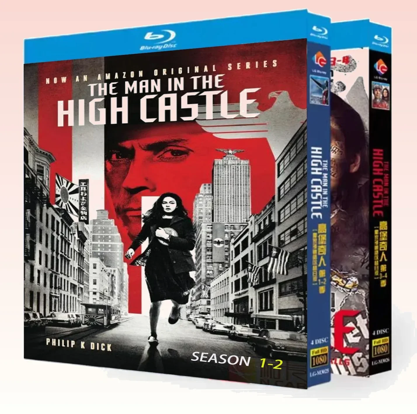 The Man in the High Castle Season 1-4 Blu-ray 8-Disc All Region Box Set English Audio High Definition YIHUI