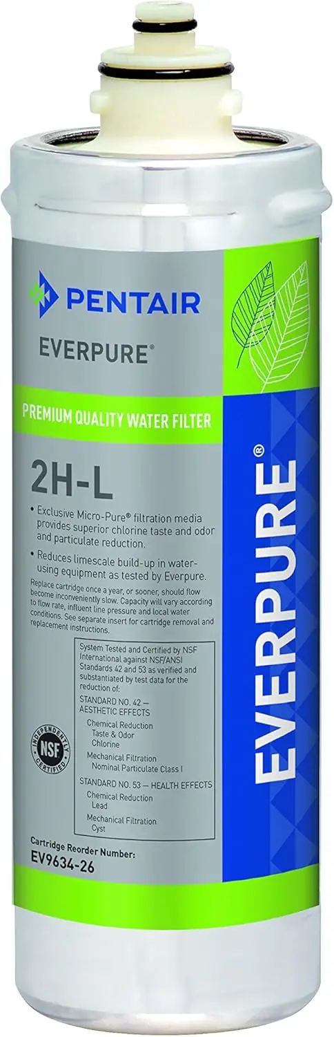 

High-Performance Water Cooler Filter Cartridge Replacement, Reduces Chlorine Taste and Odor, Easy Installation