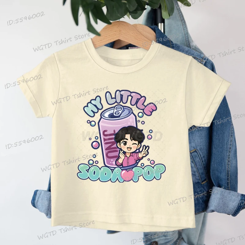 T-shirt Enfant Manches Courtes D-Demon H-Hunters 2025 - Imprimé Anime Coloré, Col Rond - En Polyester/élasthanne - Cadeau Noël - 4