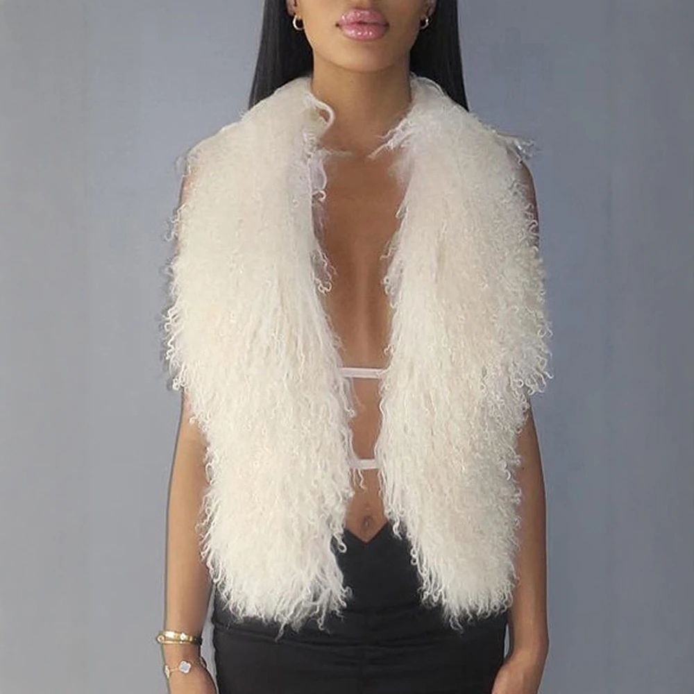 

Женское пальто без рукавов с v-образным вырезом, однотонное зимнее модное пальто Wild Hotsweet для зрелых женщин