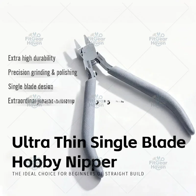 Suitable For  ST-C2 Ultra-Thin Single Blade Hobby Nipper】Precision Plastic Model Cutting Tool for Fine Detail Trimming Sp