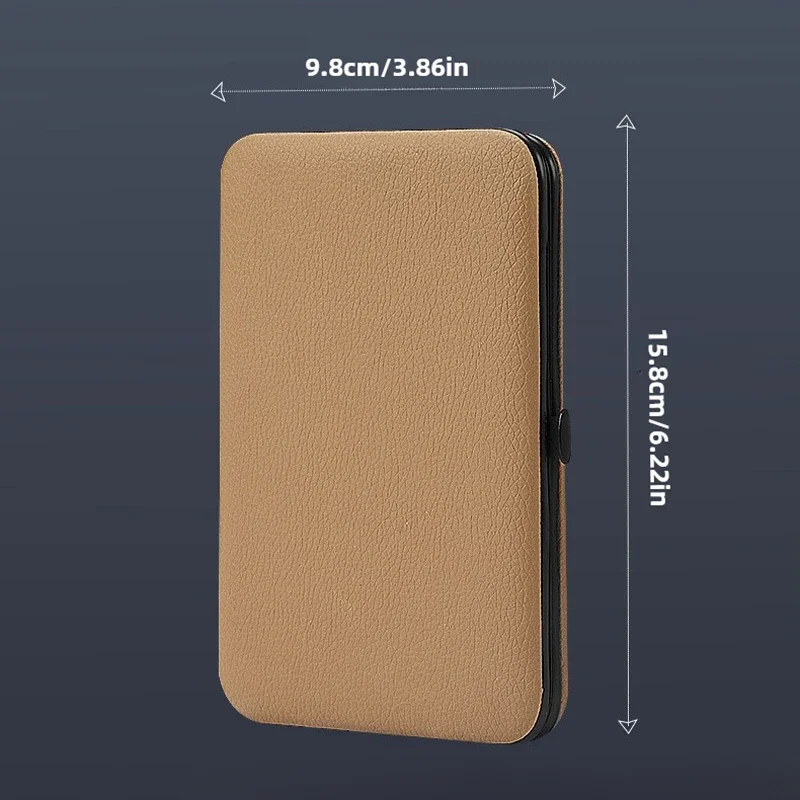 ‌ Juego de cortaúñas de acero inoxidable, diseño ergonómico duradero y afilado, artículos esenciales de viaje multiherramienta ‌