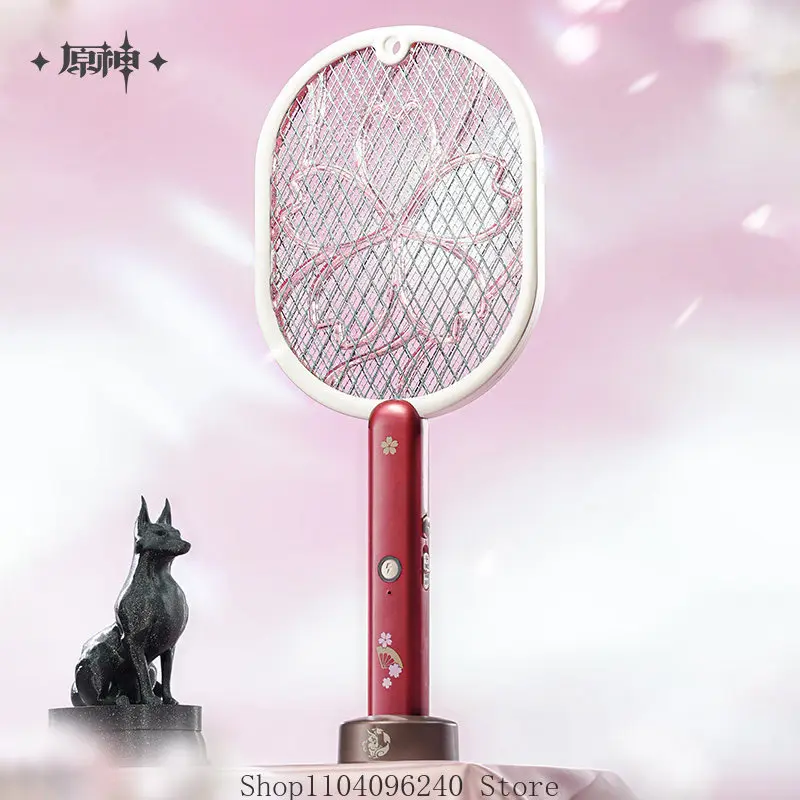

Official Pre-sale Yae Miko Thunder The Beauty of Transience Great Secret Art: Tenko Kenshin Impression Electric Mosquito Swatter