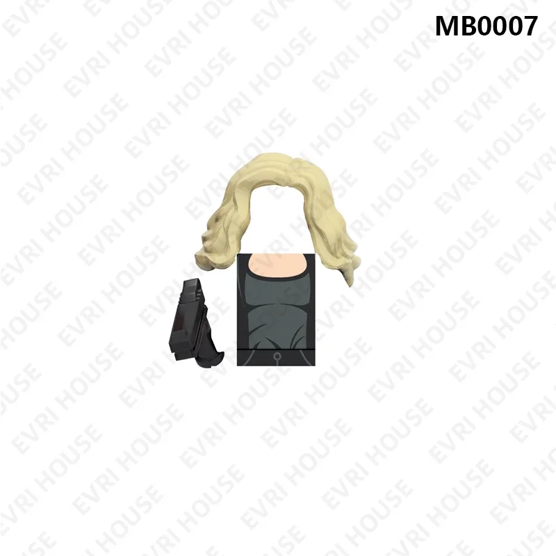 Films Mini Bouwsteen Poppen Actiefiguren Bricks Montage Montage Speelgoed voor Kinderen MB0006-0012