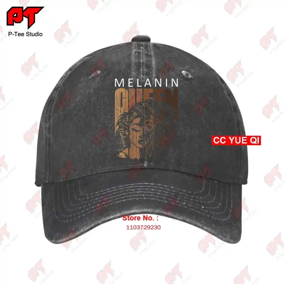 Melanin Queen African American Strong Black Natural Afro Baseball Caps Truck Cap PPR2