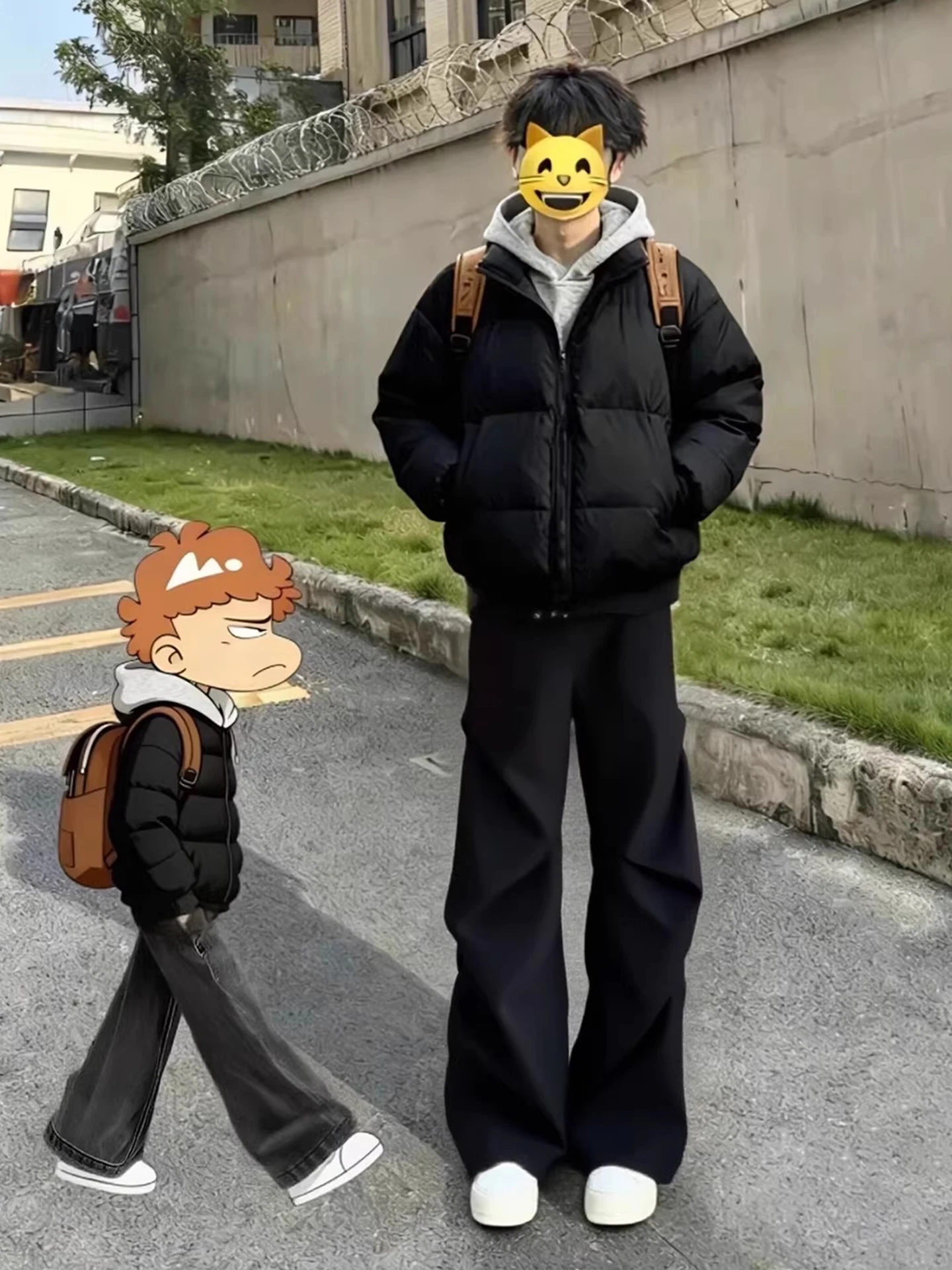 

Мужские зимние брюки Cleanfit с флисовой подкладкой, плиссированные, прямого кроя, широкие, струящиеся, повседневные, молодежные, модные, стильные