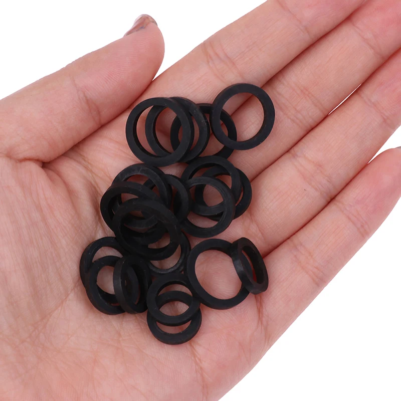 20PCS Mixed Idle Tire Wheel Belt Loop For Cassette Deck Recorder Tape Stereo Audio Player Ldler Rubber Ring