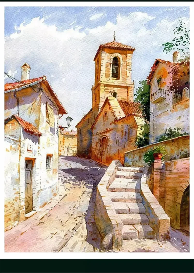 BAOHONG Aquarellpapierblock aus 100 % Baumwolle, 32 K, 16 K, 20 Blatt, 300 g/m2, 200 g/m2, Malbuch, Künstler, Akademie, professionelles Kunstzubehör – Detail 19