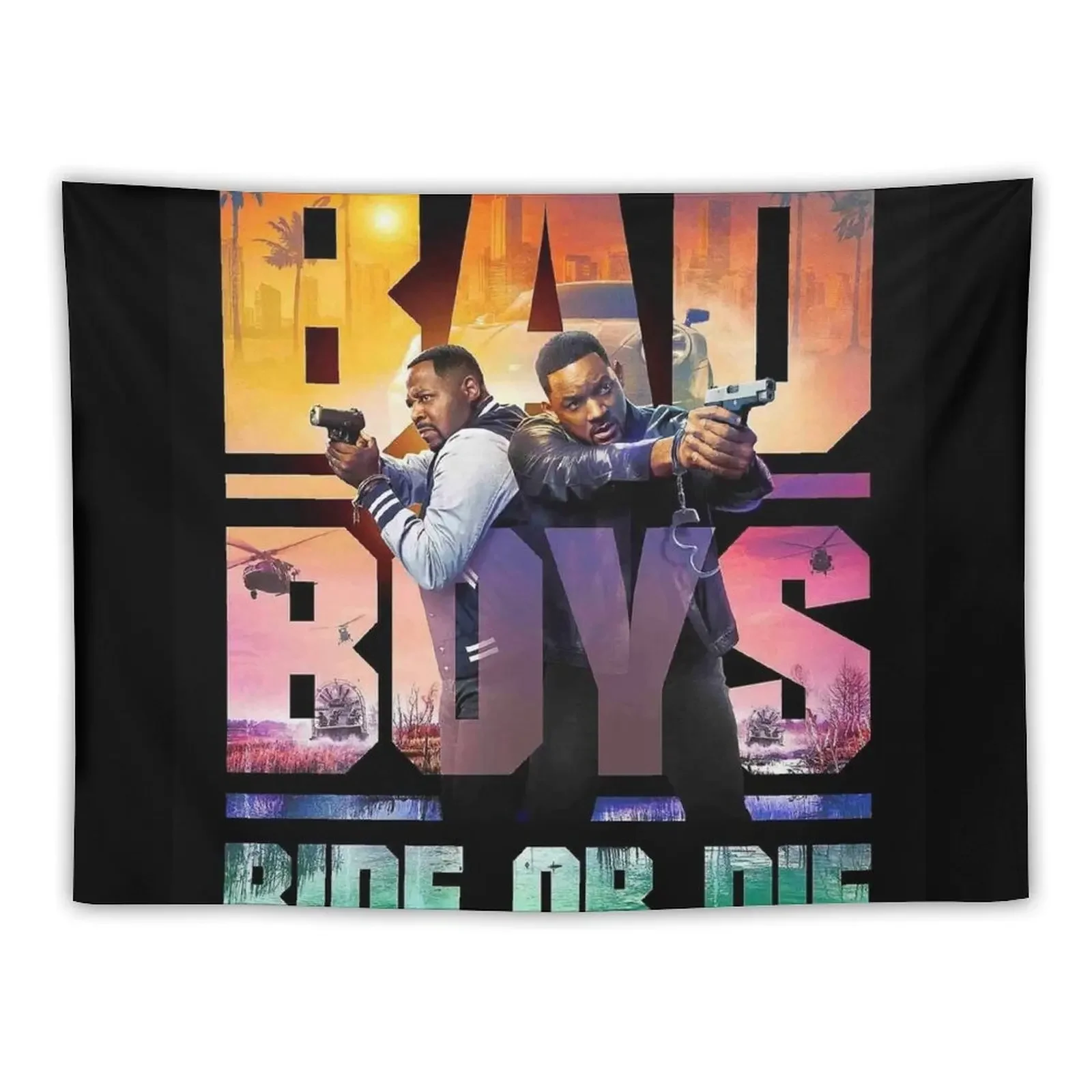 

Bad Boys Ride or Die Tapestry Living Room Decoration Carpet Wall Decor Home Tapestry