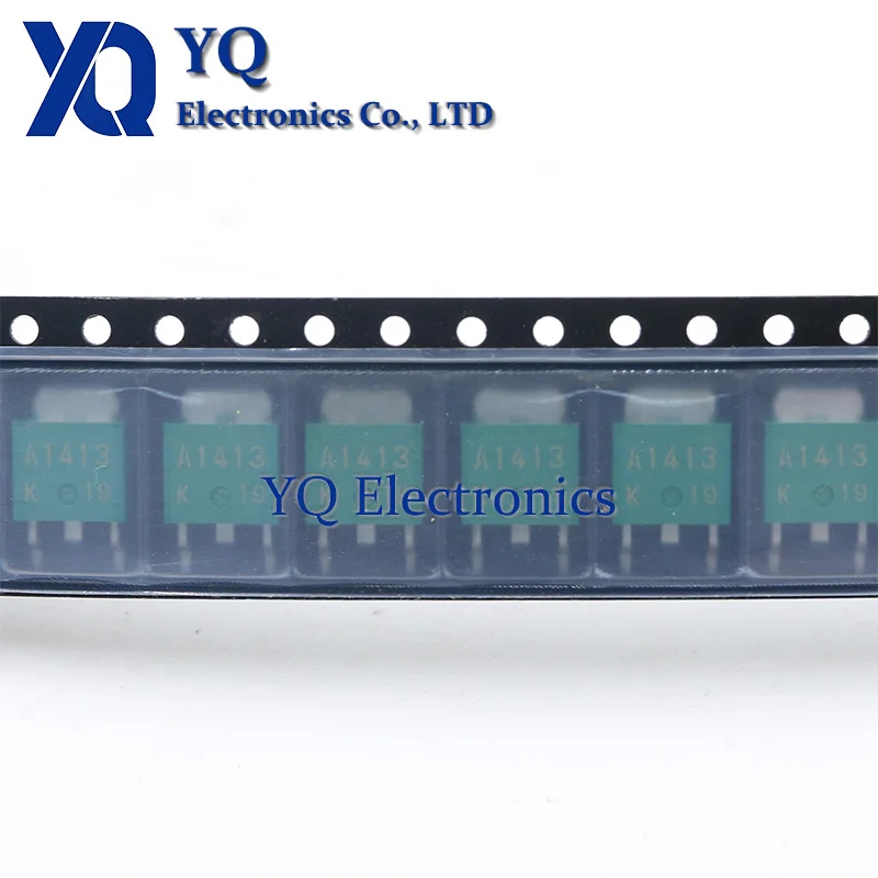 10PCS/lot New OriginaI 2SA1413-Z-E1 A1413 2SA1413 TO-252 Power MOSFET voltage regulator PNP transistor