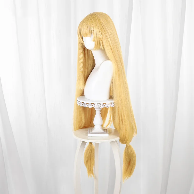 Game Duet Night Abyss Truffle and Filbert Cosplay Wig Blonde Braid Style Anime Character Hair For Comicon Party Adult Women Men