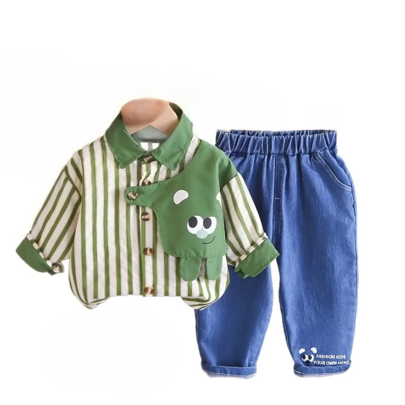 

New Spring Autumn Baby Clothes Children Boys Long Sleeved Shirt Pants 2Pcs/Sets Infant Clothing Toddler Costume Kids Tracksuits