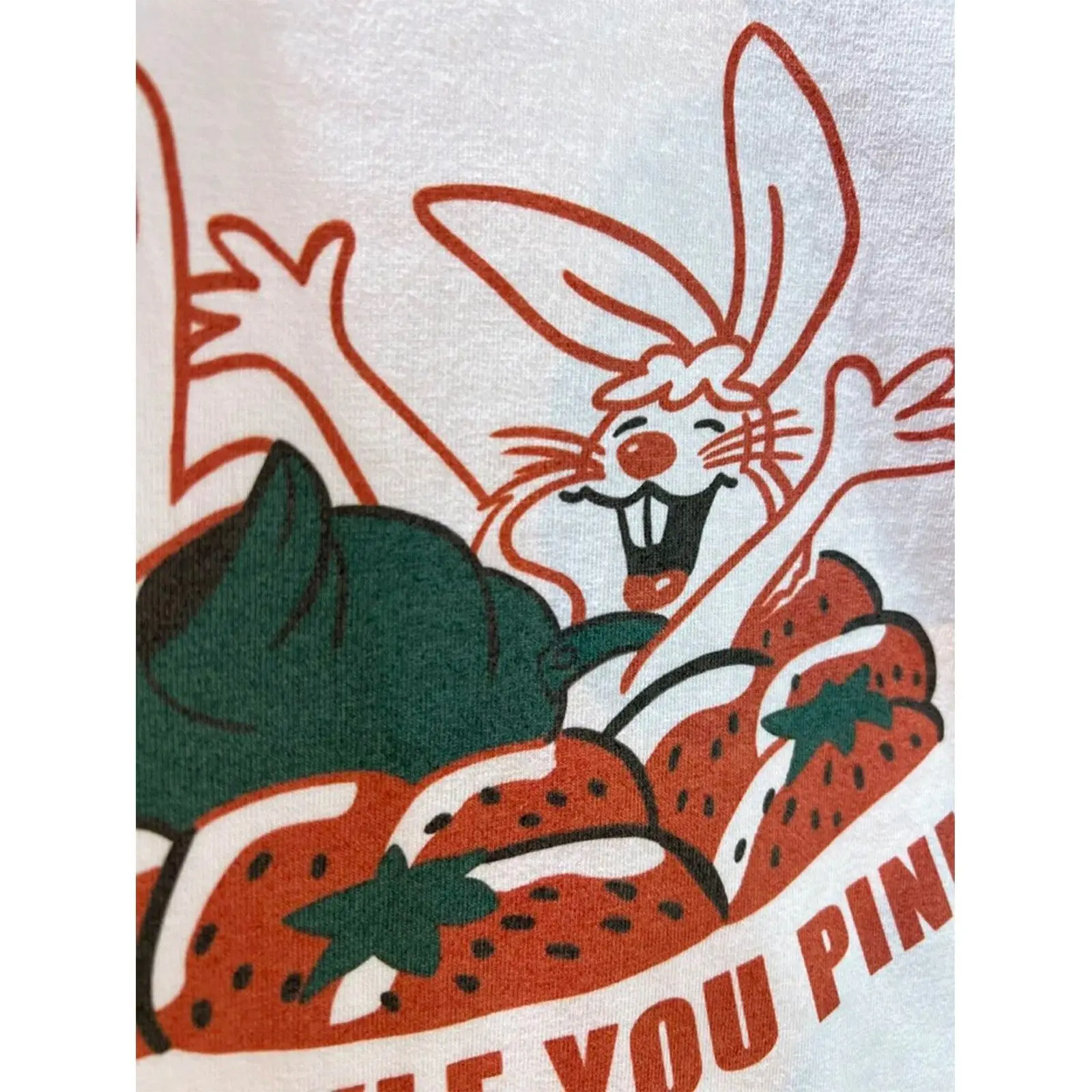 Spring Summer New 2025 Women's ort Sve T-irt Loose Fit Cartoon Print Casual Inner Wear Top Trendy Cotton Comfortable