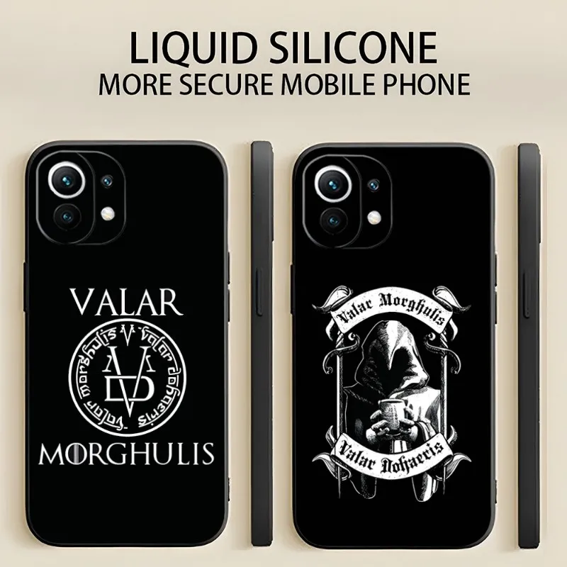 Valar Morghulis Phone Case Funda For Xiaomi Redmi 9T 9 9A 7 7A 8 8A 10 10A Pro Note 11 10 10S 9S 8T 11S Proplus Cover